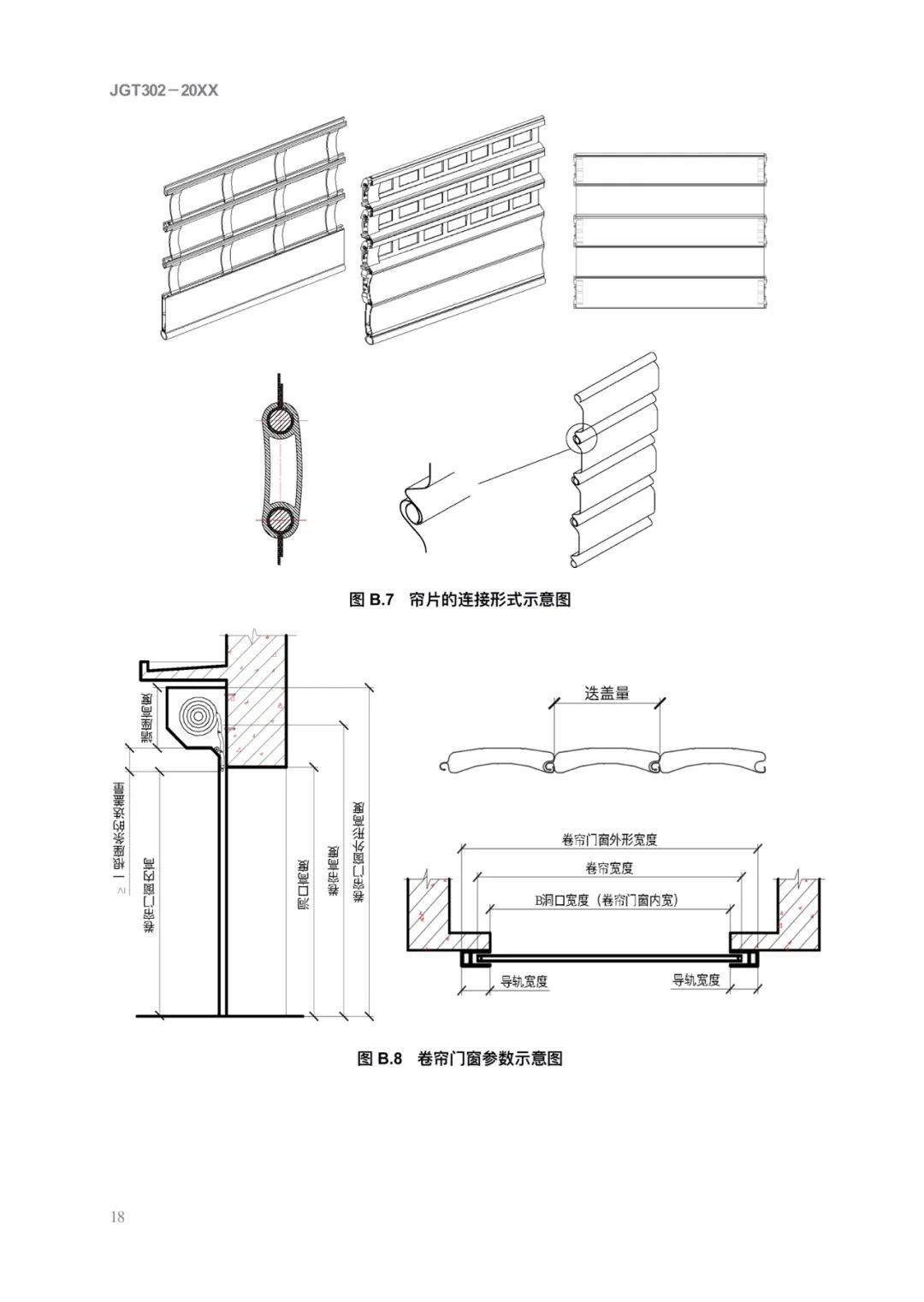 JG/T302-2022 《卷帘门窗》建筑工业行业产品标准