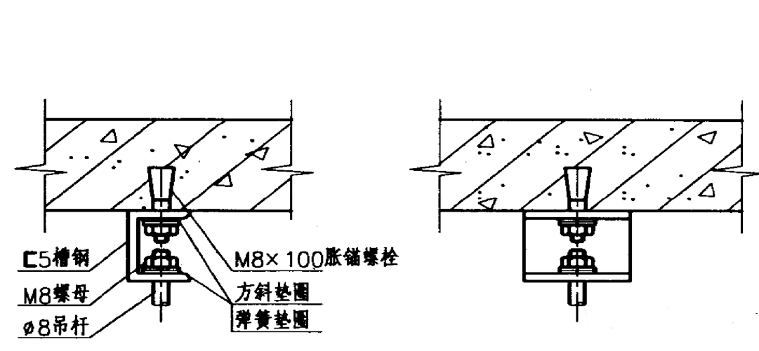 风机盘管安装技术要求、示意图与节点说明