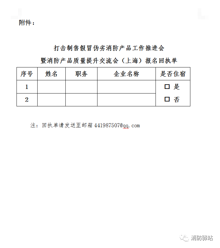 关于召开打击制售假冒伪劣消防产品推进会暨消防产品质量提升交流会（上海）的通知